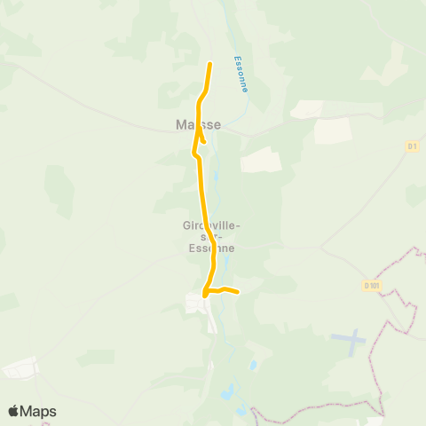 Île-de-France Mobilités Mairie <> Marché map