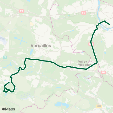 Île-de-France Mobilités Place Jules Guesde <> Villaroy map