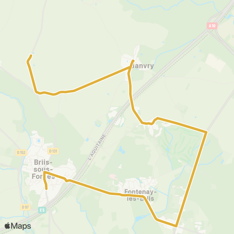 Île-de-France Mobilités Collège Jean Monnet <> Le Carmel map