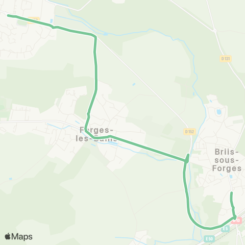 Île-de-France Mobilités Collège Vignaud <> Collège Jean Monnet map