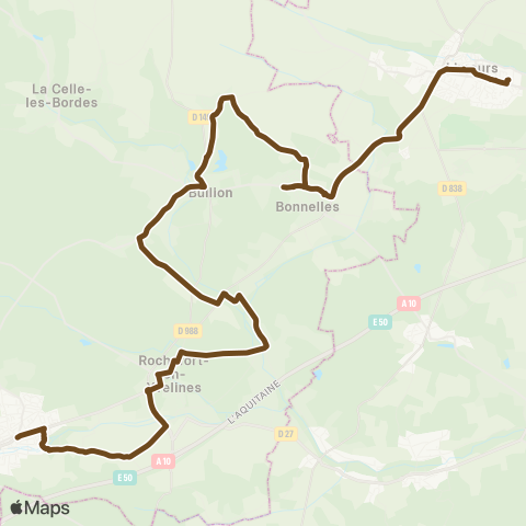 Île-de-France Mobilités Lycée Jules Verne <> Mairie map