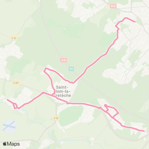 Île-de-France Mobilités Nicot / École Notre-Dame <> Allée du Tillet map