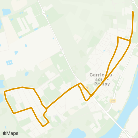 Île-de-France Mobilités Ronceray <> Ronceray map