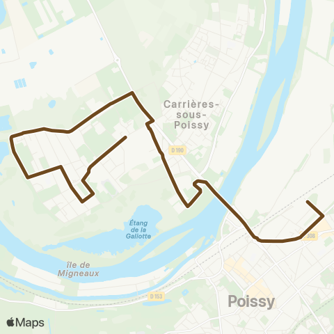 Île-de-France Mobilités Stellantis <> Frères Tissier map