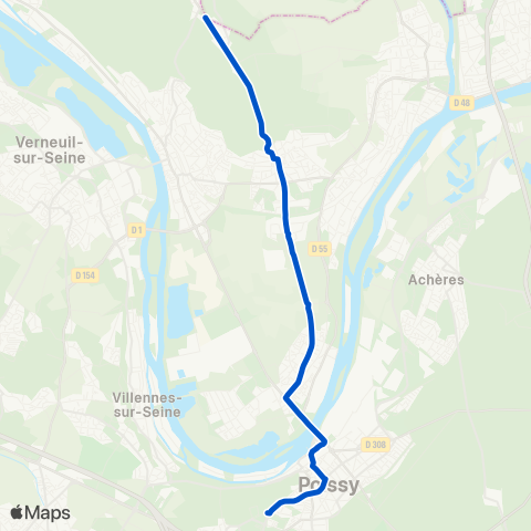 Île-de-France Mobilités Lycée le Corbusier <> La Chapelle map