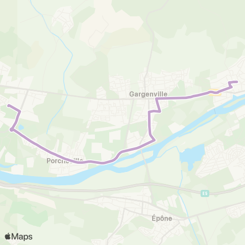 Île-de-France Mobilités Lycée Condorcet / Quai 1 <> Mairie map