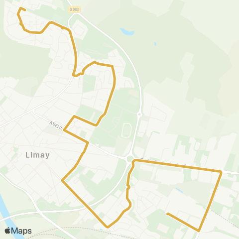 Île-de-France Mobilités Lycée Condorcet / Quai 1 <> Fossés Rouges map