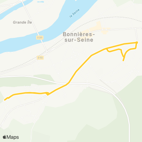 Île-de-France Mobilités Collège Marcel Pagnol <> Haegeman map