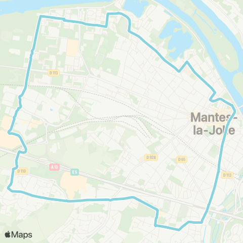 Île-de-France Mobilités Plaisances <> Plaisances map