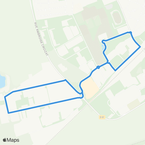 Île-de-France Mobilités Gare de Goussainville <> Gare de Goussainville map