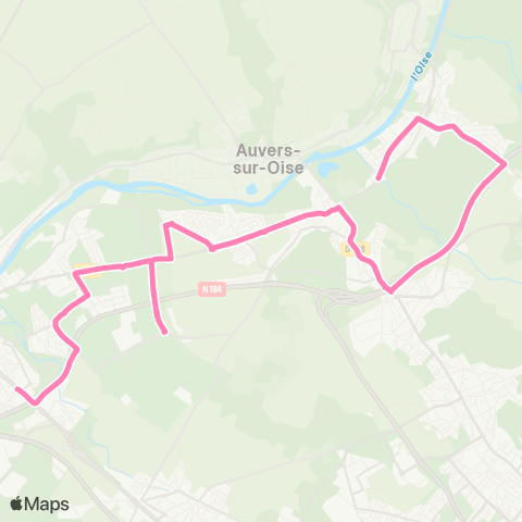 Île-de-France Mobilités Lycée Edmond Rostand <> Rue du Bac map