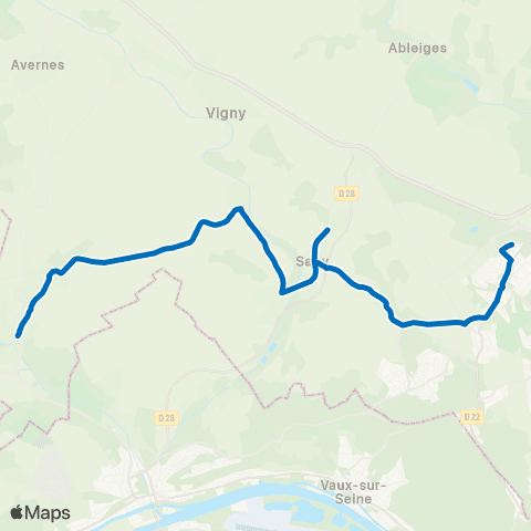 Île-de-France Mobilités Les Explorateurs <> Place de la Fontaine map