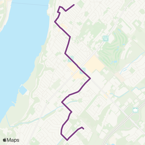 STLévis Saint-David / Lévis centre map