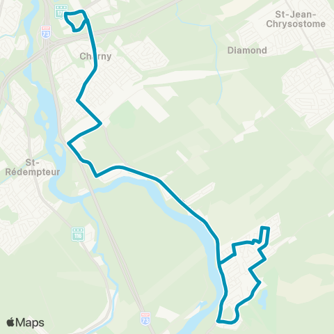 STLévis Breakeyville / Station de la Concorde map
