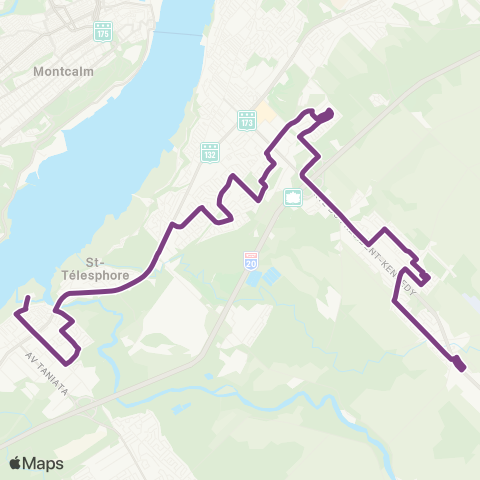 STLévis Juvénat Notre-Dame - St-Jean-Chrysostome map