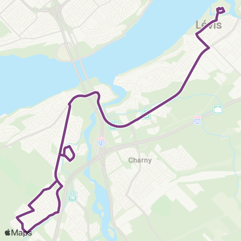 STLévis Juvénat Notre-Dame - St-Nicolas - Bernières map