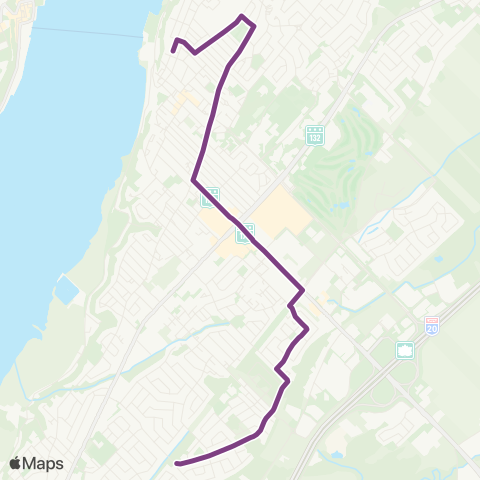 STLévis Collège de Lévis / Marcelle-Mallet - St-Jean-Chrysostome map