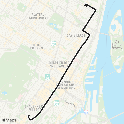 STM René-Lévesque map