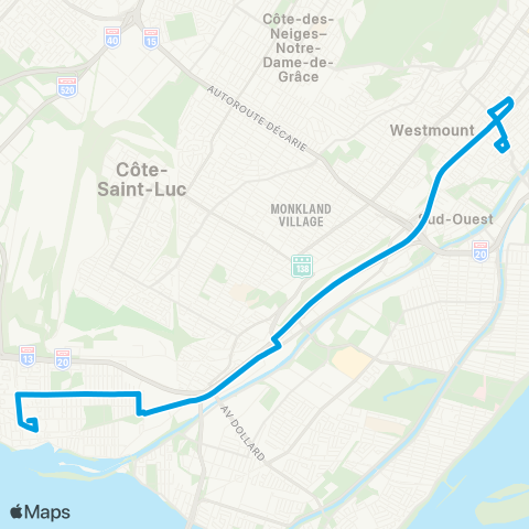 STM Express Provost map