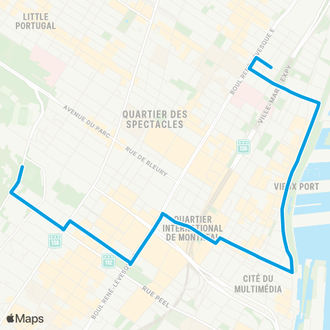 STM Vieux-Montréal / Vieux-Port map