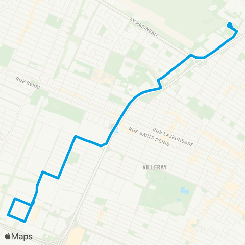 STM Crémazie / Marché Central map