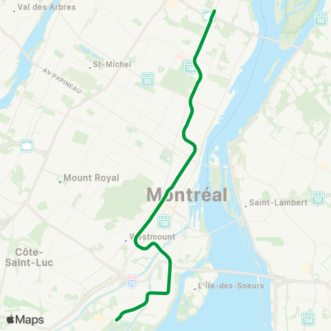 STM Verte map