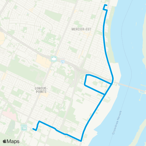 STM Notre-Dame map