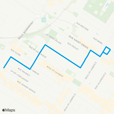 STM Casgrain map