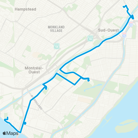 STM Saint-Patrick map