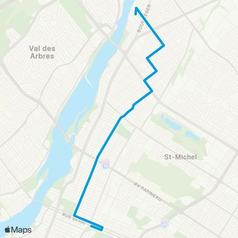 STM Fleury map