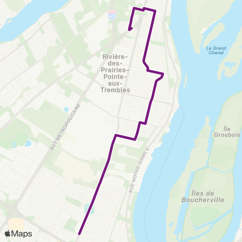 STM René-Lévesque map