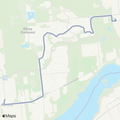 Lignes scolaires  map