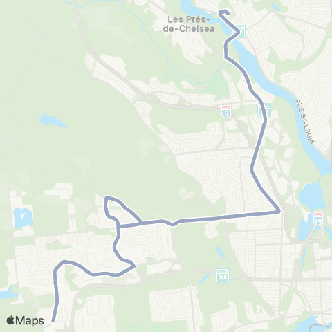 Lignes scolaires  map