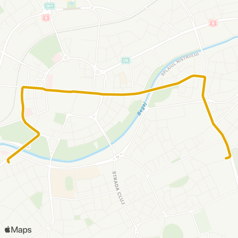 Transport Public Timișoara Piața Sfânta Maria - Banatim map