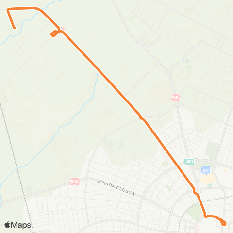 Transport Public Timișoara Oituz - Metro / PITT Torontalului map