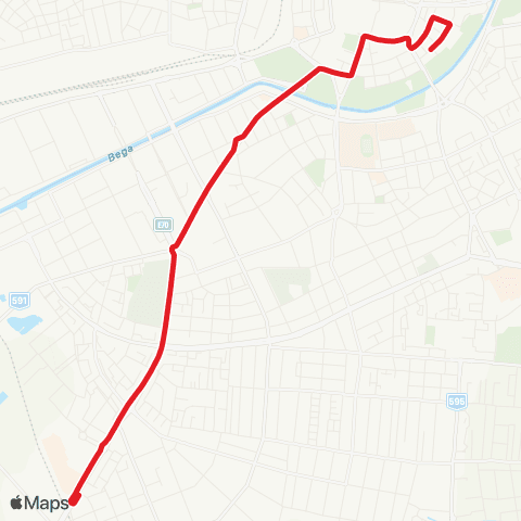 Transportul școlar Colegiul Național C.D. Loga - Pod Calea Șagului map