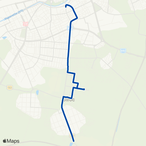 Transport Public Timișoara Timișoara - Giroc map