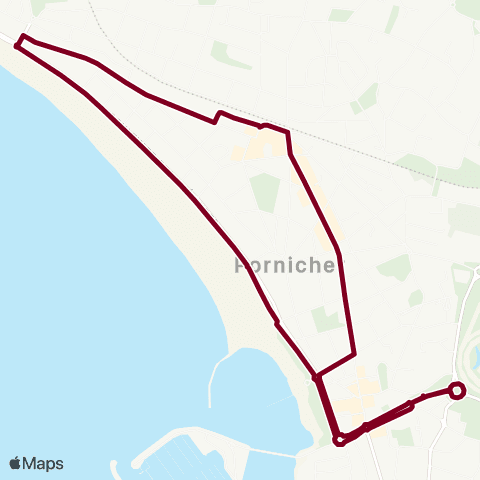 Ycéo Mobilité Navette Centre-ville Pornichet map