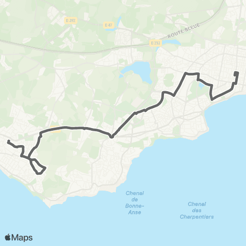 STRAN Scolaires Sco 121 map