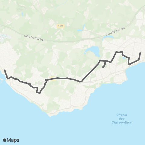 STRAN Scolaires Sco 151 map