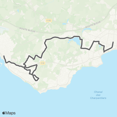 STRAN Scolaires Sco 155 map