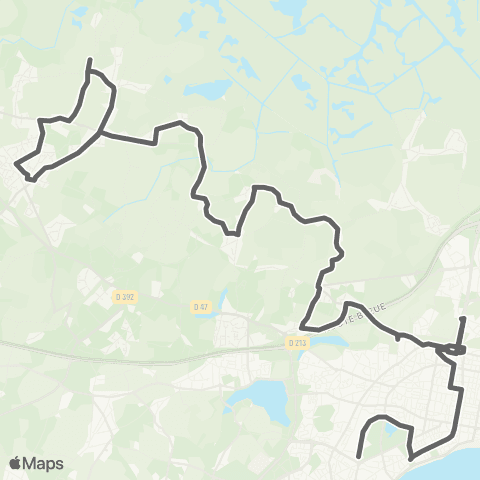 STRAN Scolaires Sco 231 map