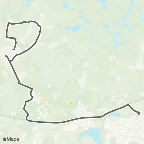 STRAN Scolaires Sco 281 map