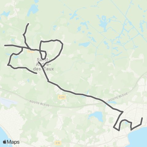 STRAN Scolaires Sco 283 map