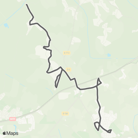 STRAN Scolaires Sco 402 map
