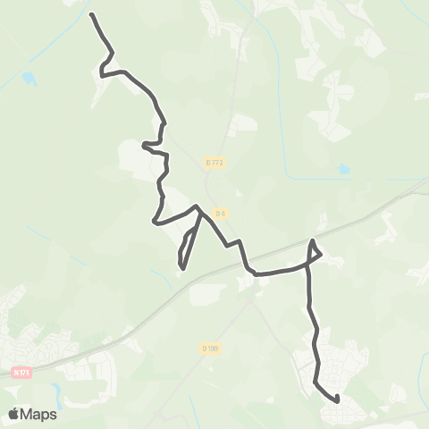 STRAN Scolaires Sco 411 map