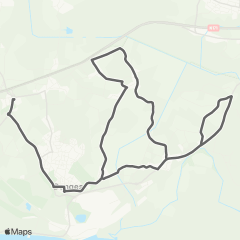STRAN Scolaires Sco 431 map