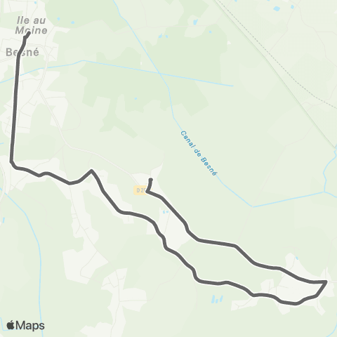 STRAN Scolaires Sco 501 map