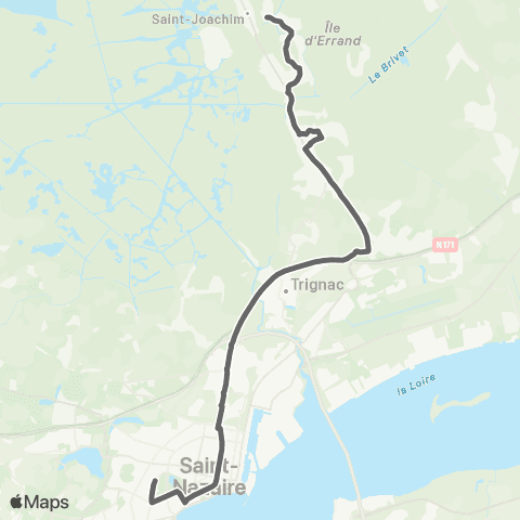STRAN Scolaires Sco 622 map
