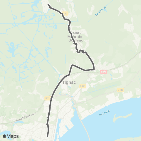 STRAN Scolaires Sco 626 map